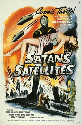 Framed Satan&#39;s Satellites Print