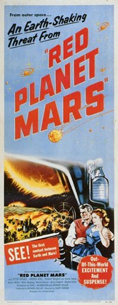 Framed Red Planet Mars Print