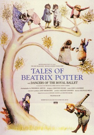 Framed Peter Rabbit and Tales of Beatrix Potter Print