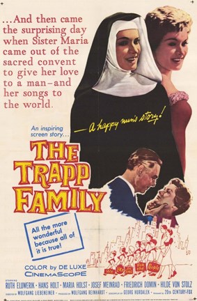 Framed Trapp Family Print