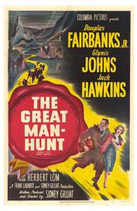 Framed Great Manhunt Print