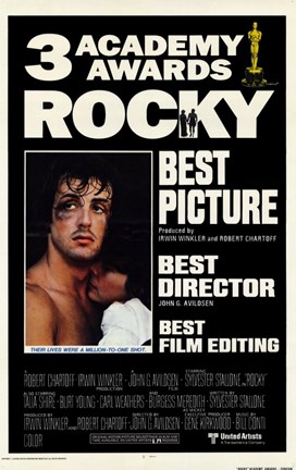 Framed Rocky 3 Academy Awards Print