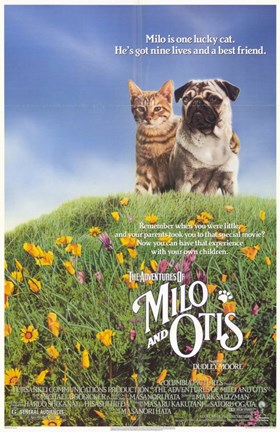 Framed Milo and Otis Print