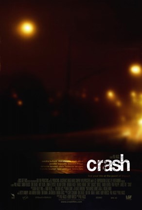 Framed Crash Bright Lights Print