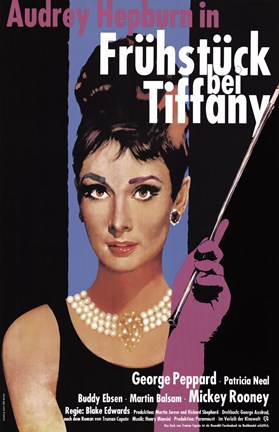 Framed Breakfast At Tiffany's (german) Print
