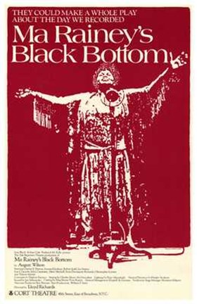 Framed Ma Rainey&#39;s Black Bottom (Broadway Play) Print
