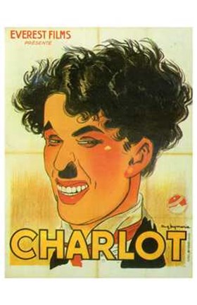 Framed Charlie Chaplin - Charlot Print