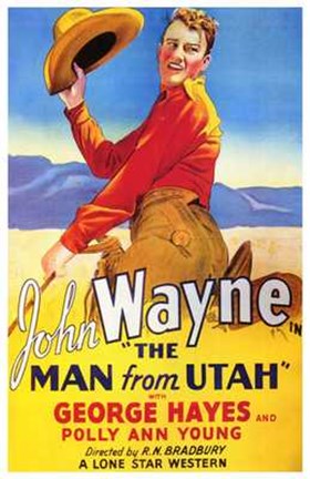 Framed Man from Utah Print
