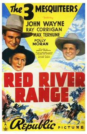 Framed Red River Range Print