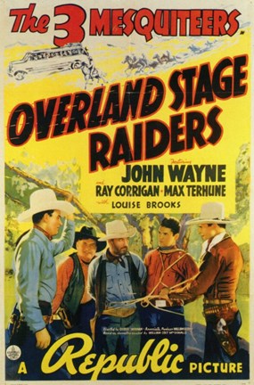 Framed Overland Stage Raiders Print