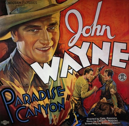 Framed Paradise Canyon - square Print