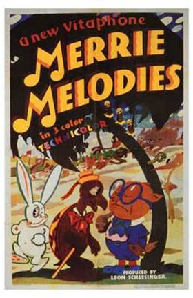 Framed Merrie Melodies Print