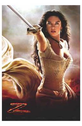 Framed Legend of Zorro Print