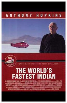 Framed World&#39;s Fastest Indian Print