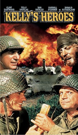 Framed Kelly's Heroes - Characters Print