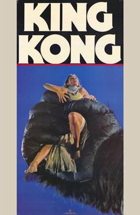 Framed King Kong fay Wray in Hand Print