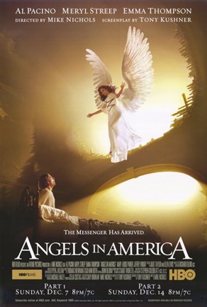 Framed Angels in America Print