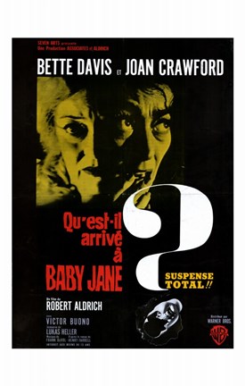Framed Whatever Happened to Baby Jane - Bette Davis Print