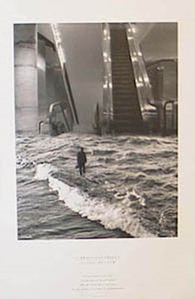 Framed Escalator Print