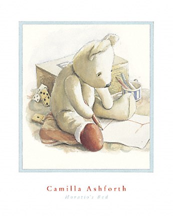 Framed James Drawing Print