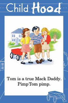 Framed Tom is a True Mack Daddy Print