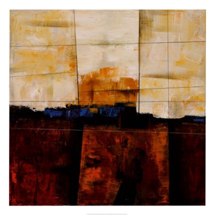 Framed Red Ground Print