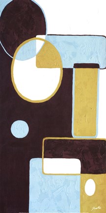 Framed Effervescence I Print