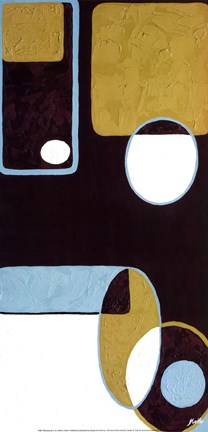 Framed Effervescence II Print