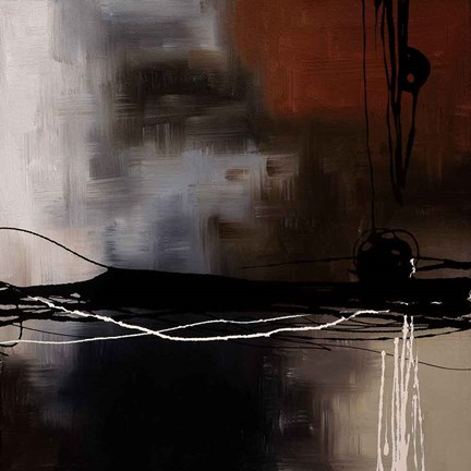 Framed Prelude in Rust III Print