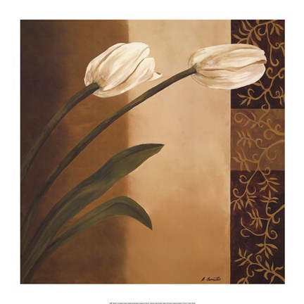 Framed Tulip Pair Print