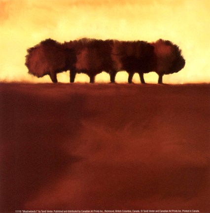 Framed Meadowlands I Print