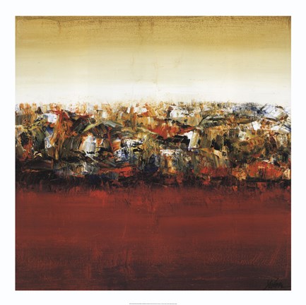 Framed Red Lake Print