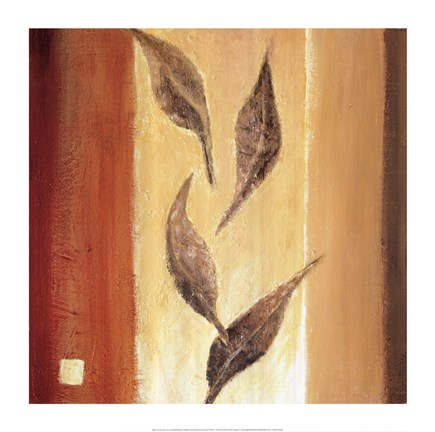 Framed Leaf Innuendo I Print