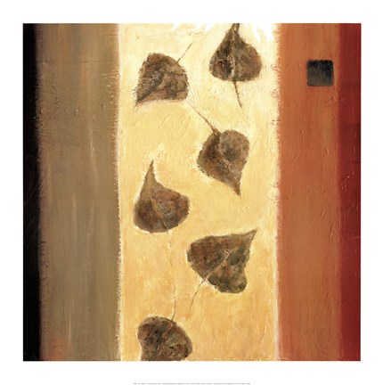 Framed Leaf Innuendo II Print