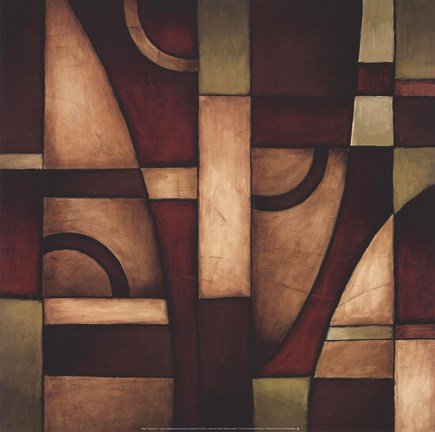 Framed Connections II Print