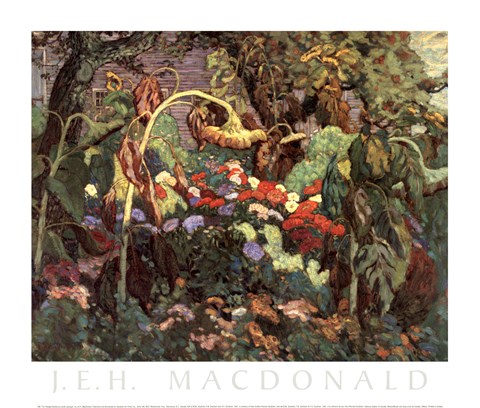 Framed Tangled Garden Print