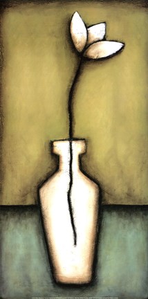 Framed Water Blossoms II Print