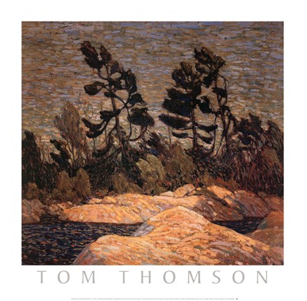 Framed Byng Inlet, Georgian Bay Print