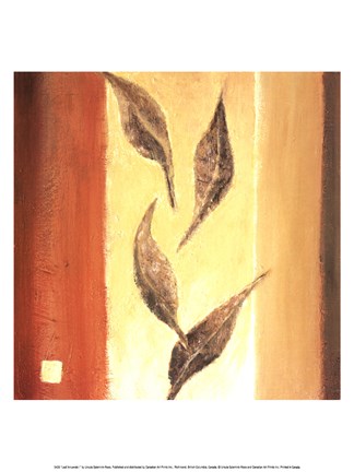 Framed Leaf Innuendo I Print