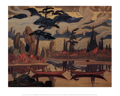 Framed Mist Fantasy Print