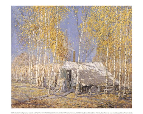 Framed Guide&#39;s Home Algonquin Print