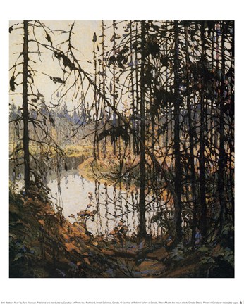 Framed Northern River Print