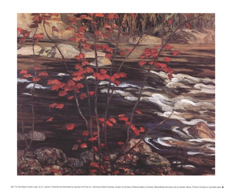 Framed Red Maple Print