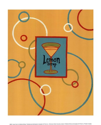 Framed Lemon Drop Print