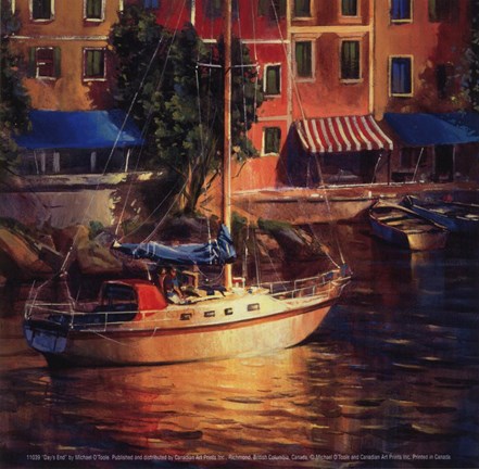 Framed Day's End Print