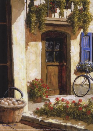 Framed Back From the Market Print