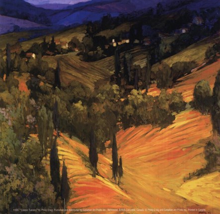 Framed Classic Tuscany Print