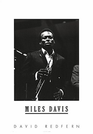 Framed Miles Davis Print
