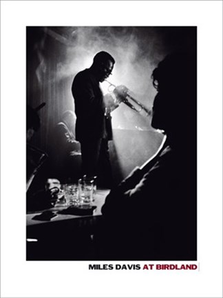 Framed Miles Davis at Birdland Print