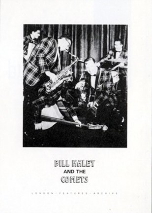 Framed Bill Haley and his comets Print